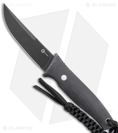 CIVIVI Terzuola Tamashii Fixed Blade Knife Dark Green Micarta (4.07" Black SW) 3 CIVIVI Terzuola Tamashii Fixed Blade Knife Dark Green Micarta (4.07" Black SW)