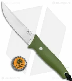 CIVIVI Terzuola Tamashii Fixed Blade Knife Green G-10 (4.07" Satin) -Avokelavavat Sales Store CIVIVI Terzuola Tamashii Fixed Blade Green G 10 Satin C19046 2 BHQ 106986 jr bottlecap