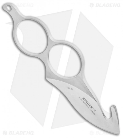 CRKT A.G. Ringer Guthook Fixed Blade Neck Knife (2.375" Satin) 2250 4 CRKT A.G. Ringer Guthook Fixed Blade Neck Knife (2.375" Satin) 2250 - Image 2