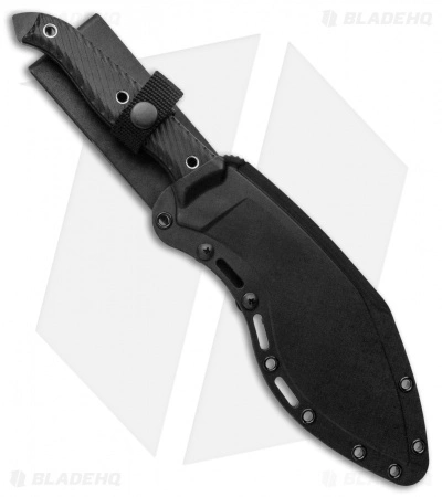 CRKT Clever Girl Kukri Fixed Blade Knife Black G-10 (7.75" Black) 5 CRKT Clever Girl Kukri Fixed Blade Knife Black G-10 (7.75" Black) - Image 3
