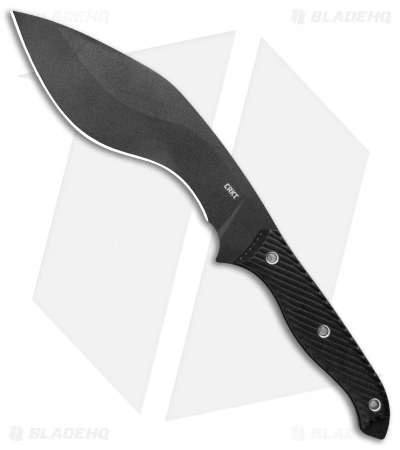 CRKT Clever Girl Kukri Fixed Blade Knife Black G-10 (7.75" Black) 3 CRKT Clever Girl Kukri Fixed Blade Knife Black G-10 (7.75" Black)