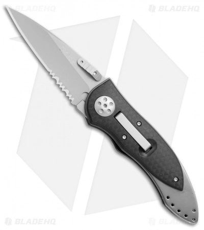 CRKT Elishewitz E-Lock Folding Knife (2.75" Bead Blast Serr) 7313 3 CRKT Elishewitz E-Lock Folding Knife (2.75" Bead Blast Serr) 7313