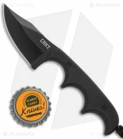 CRKT Folts Minimalist Bowie Neck Knife Black G-10 (2" Black) 2387K -Avokelavavat Sales Store CRKT Folts Minimalist Bowie Neck Black G 10 Black CR2387K BHQ 43700 jr bottlecap