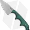 CRKT Folts Minimalist Bowie Fixed Blade Knife (2.15" Bead Blast) -Avokelavavat Sales Store CRKT Folts Minimalist Bowie Neck Knife Black Green Micarta BB 2387 BHQ 7033 jr