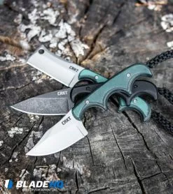 CRKT Folts Minimalist Drop Point Neck Knife Black G-10 (2" Black SW) 2384K -Avokelavavat Sales Store CRKT Folts Minimalist Bowie Neck Knife Black Green Micarta Bead Blast 2387 BHQ 7033 kp log web 1