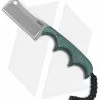 CRKT Folts Minimalist Cleaver Neck Knife Green (2.13" Bead Blast) 2383
