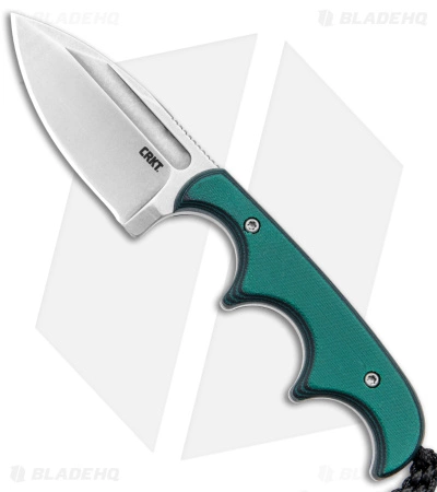 CRKT Folts Minimalist Spear Point Neck Knife Green Resin/Fiber (2.1" Stonewash) 3 CRKT Folts Minimalist Spear Point Neck Knife Green Resin/Fiber (2.1" Stonewash)