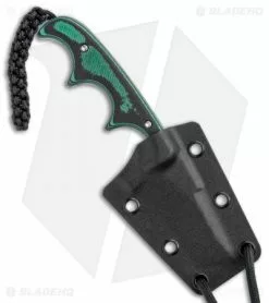 CRKT Folts Minimalist Tanto Neck Knife (2.125" Bead Blast) 2386 -Avokelavavat Sales Store CRKT Folts Minimalist Tanto Neck Knife Green Black BB 2386 BHQ 7032 jr sheath