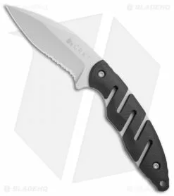 CRKT Ryan Plan B Fixed Blade Knife Zytel (2.8" Bead Blast Serr) 2813