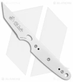 CRKT Side Hawg 3 Tanto Fixed Blade Neck Knife W/ Pivot Sheath (2" White) 2405W