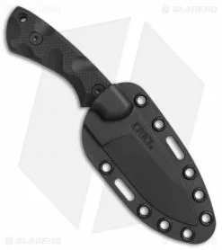 CRKT Siwi Drop Point Fixed Blade Knife Black G-10 (3.34" Black) 2082 -Avokelavavat Sales Store CRKT Siwi Drop Point black G10 black BHQ 76693 er spine