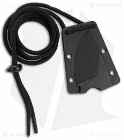 CRKT Schwarz Tailbone Fixed Blade Knife Orange Cord-Wrapped (2.4" SW) 2415 -Avokelavavat Sales Store CRKT Tailbone Fixed Black Orange Cord BHQ 119326 jr sheath