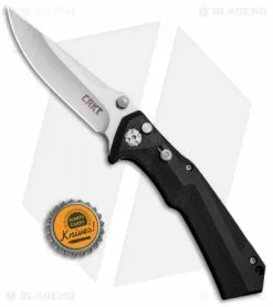 CRKT Tighe Tac Two Clip Point Automatic Knife GRN (3.38" Satin) 5230-Conv -Avokelavavat Sales Store CRKT Tighe Tac Two Clip GRN CONV CRKT 5230 BHQ 71815 jr bottlecap