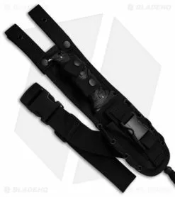 CRKT Ultima Tactical Fixed Blade Knife Black GFN (4.8" Gray Serr) 2125 -Avokelavavat Sales Store CRKT Ultima Tactical GFN Gray Serr 2125 BHQ 49845 jr sheath