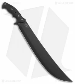 CRKT Onion ChanceInHell Machete Fixed Blade Knife (16" Black) K916KKP -Avokelavavat Sales Store CRKT chanceinhell machete 16in K916KKP BHQ 51844 er side
