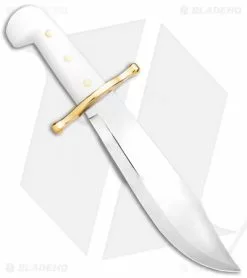 Case Cutlery Case Bowie Hunting Fixed Blade Knife White W/ Blade Art (BOWIE SS) 7 Case Cutlery Case Bowie Hunting Fixed Blade Knife White W/ Blade Art (BOWIE SS) -Avokelavavat Sales Store Case Bowie Hunting Fixed Blade Knife White With Blade Art Bowie SS BHQ 122343 td side