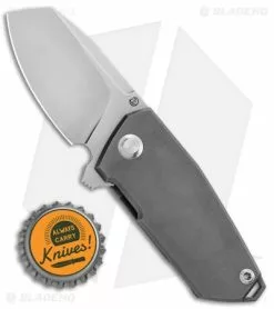 Cheburkov Knives Bulldog Frame Lock Knife Titanium (2.375" Bead Blast) 9 Cheburkov Knives Bulldog Frame Lock Knife Titanium (2.375" Bead Blast) -Avokelavavat Sales Store Cheburkov Knives Bulldog FL Ti BB BHQ 104777 jr bottlecap
