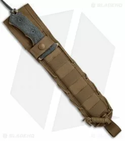 Chris Reeve Knives Green Beret Fixed Blade Knife (7" Flat Dark Earth Serr) -Avokelavavat Sales Store Chris Reeve Knives Green Beret 7in FDE serr BHQ 67720 er sheath