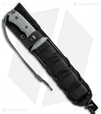 Chris Reeve Knives Green Beret Fixed Blade Knife (7" Black) 5 Chris Reeve Knives Green Beret Fixed Blade Knife (7" Black) - Image 3