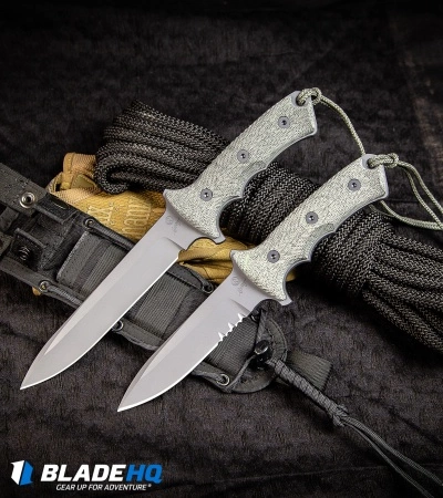 Chris Reeve Knives Green Beret Fixed Blade Knife (7" Black) 7 Chris Reeve Knives Green Beret Fixed Blade Knife (7" Black) - Image 5