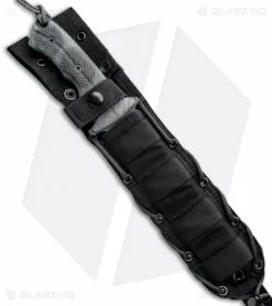 Chris Reeve Knives Green Beret Fixed Blade Knife (7" Black Serr) -Avokelavavat Sales Store Chris Reeve Knives Green Beret Serr BHQ 7853 jr sheath 2