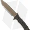 Chris Reeve Knives Pacific Fixed Blade Black Canvas Micarta (6.3" FDE PVD) -Avokelavavat Sales Store Chris Reeve Knives Pacific Black Canvas Micarta FDE PVD BHQ 90353 er