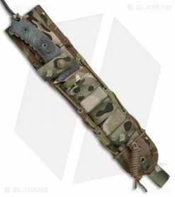 Chris Reeve Knives Pacific Fixed Blade Black Canvas Micarta (6.3" FDE PVD Serr) -Avokelavavat Sales Store Chris Reeve Knives Pacific black canvas micarta FDE PVD serr BHQ 67722 er sheath