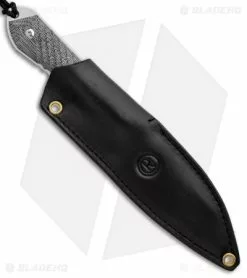 Chris Reeve Knives Chris Reeve Nyala Insingo Fixed Blade Knife Black Micarta (3.75" Stonewash) -Avokelavavat Sales Store Chris Reeve Nyala Insingo Black Micarta SW BHQ 88591 er sheath