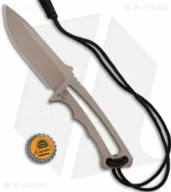 Chris Reeve Knives Professional Soldier Fixed Blade Knife (3.375" FDE PVD) 9 Chris Reeve Knives Professional Soldier Fixed Blade Knife (3.375" FDE PVD) -Avokelavavat Sales Store Chris Reeve Professional Soldier FDE PVD BHQ 67724 jr bottlecap