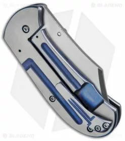 Chuck Gedraitis Small Puffin Frame Lock Knife Ti (2.4" Two-Tone) -Avokelavavat Sales Store Chuck Gedaitis Small Puffin Ti TT BHQ 67687 jr side 2