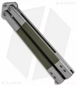 Chuck Gedraitis Custom Balisong #160 Butterfly Knife Ti/G-10 (4.25" Two-Tone) 7 Chuck Gedraitis Custom Balisong #160 Butterfly Knife Ti/G-10 (4.25" Two-Tone) -Avokelavavat Sales Store Chuck Gedraitis Balison 160 Butterfly Ti G 10 TT BHQ 51924 jr side