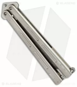 Chuck Gedraitis Knives Balisong #164 Titanium Butterfly Knife (4.25" BB SW) 7 Chuck Gedraitis Knives Balisong #164 Titanium Butterfly Knife (4.25" BB SW) -Avokelavavat Sales Store Chuck Gedraitis Balisong 164 Ti Butterfly BB SW BHQ 71714 jr spine