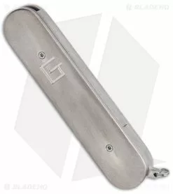 Chuck Gedraitis Swiss Army Switchblade Automatic Knife Titanium (3.25" Satin) 8 Chuck Gedraitis Swiss Army Switchblade Automatic Knife Titanium (3.25" Satin) -Avokelavavat Sales Store Chuck Gedraitis Swiss Army Switchblade Auto Ti Satin BHQ 147738 jr spine