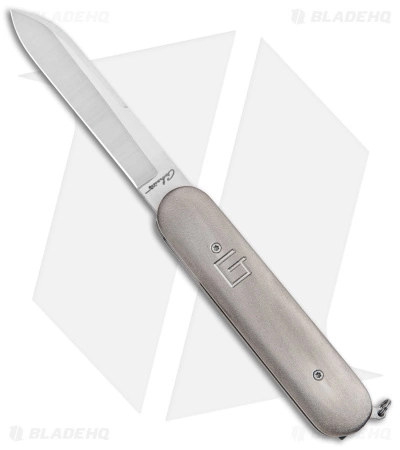 Chuck Gedraitis Swiss Army Switchblade Automatic Knife Titanium (3.25" Satin) 3 Chuck Gedraitis Swiss Army Switchblade Automatic Knife Titanium (3.25" Satin)