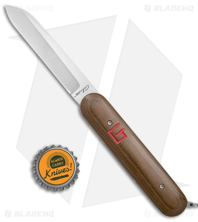 Chuck Gedraitis Switch Army Automatic Knife Green Canvas Micarta (3.4" Satin) 6 Chuck Gedraitis Switch Army Automatic Knife Green Canvas Micarta (3.4" Satin) - Image 4