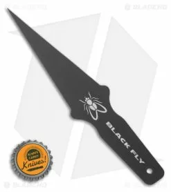 Cold Steel 8" Black Fly Fixed Blade Throwing Knife (4" Black) -Avokelavavat Sales Store Cold Steel 8 Black Fly Fixed Blade Throwing Knife 4 Black BHQ 121240 LS Bottleap