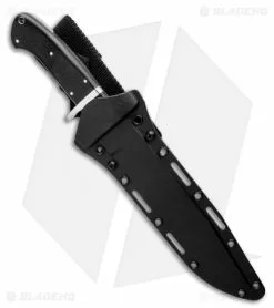 Cold Steel Black Bear Classic D/E Fixed Blade Knife Black G-10 (8.25" San Mai) -Avokelavavat Sales Store Cold Steel Black Bear Classic D E Fixed Blade Knife G 10 8.25 VG 10 35AR BHQ 106719 LS Sheath