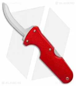 Cold Steel Click-N-Cut Slock Master Skinner Knife Red ABS (2.5" SW) -Avokelavavat Sales Store Cold Steel Click N Cut Slock Master Skinner Knife Red BDS 2.5 Satin 40AT BHQ 121229 LS Blade2