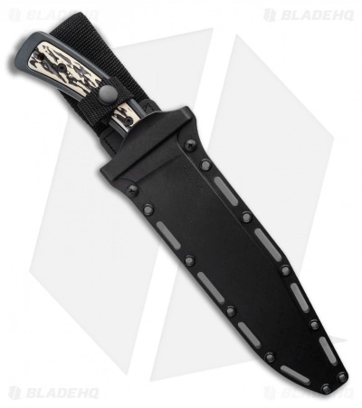 Cold Steel Drop Forged Bowie Fixed Blade Knife (9.5" Black) 36MK 5 Cold Steel Drop Forged Bowie Fixed Blade Knife (9.5" Black) 36MK - Image 3