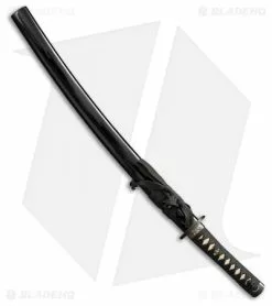 Cold Steel Gold Lion Wakishashi Sword (21" Damascus) 88ABW 5 Cold Steel Gold Lion Wakishashi Sword (21" Damascus) 88ABW -Avokelavavat Sales Store Cold Steel Gold Lion Wakishashi Sword Damascus BHQ 44148 er sheath