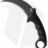 Cold Steel Karambit Steel Tiger Fixed Blade Knife Black (4.75" Black) 1 Cold Steel Karambit Steel Tiger Fixed Blade Knife Black (4.75" Black) -Avokelavavat Sales Store Cold Steel Karambit Steel Tiger Fixed Blade Black Black BHQ 175064 jr