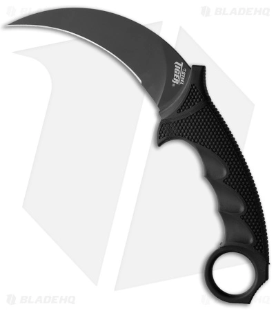 Cold Steel Karambit Steel Tiger Fixed Blade Knife Black (4.75" Black) 3 Cold Steel Karambit Steel Tiger Fixed Blade Knife Black (4.75" Black)