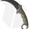 Cold Steel Karambit Steel Tiger Fixed Blade Knife Dark Earth (4.75" Black) 1 Cold Steel Karambit Steel Tiger Fixed Blade Knife Dark Earth (4.75" Black) -Avokelavavat Sales Store Cold Steel Karambit Steel Tiger Fixed Blade Dark Earth Black BHQ 173960 jr