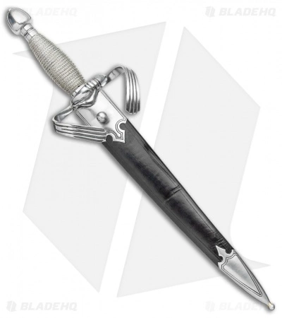 Cold Steel Large Parrying Dagger Fixed Blade Knife (13" Satin) 88EKA 5 Cold Steel Large Parrying Dagger Fixed Blade Knife (13" Satin) 88EKA - Image 3