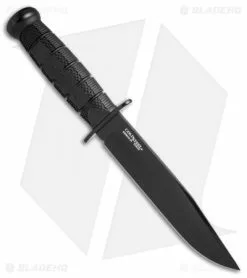 Cold Steel Leatherneck SF Fixed Blade Knife (6.75" Black Powdercoat D2) 39LSFC -Avokelavavat Sales Store Cold Steel Leatherneck SF fixed blade black powdercoat D2 39LSFC BHQ 52031 er side