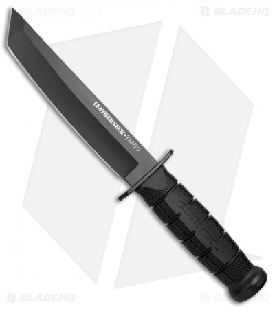 Cold Steel Leatherneck Tanto Fixed Blade Knife (7" Black Powdercoat D2) 39LSFCT 3 Cold Steel Leatherneck Tanto Fixed Blade Knife (7" Black Powdercoat D2) 39LSFCT