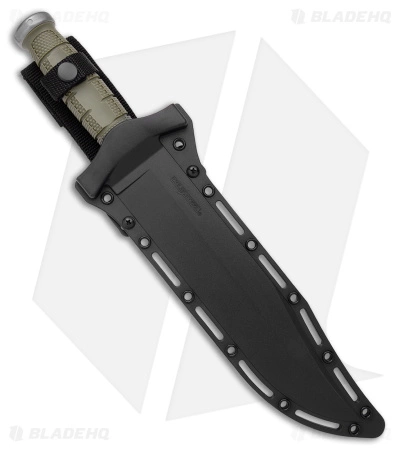 Cold Steel Lynn Thompson Leatherneck Bowie Fixed Blade Knife (10.5" Stonewash) 5 Cold Steel Lynn Thompson Leatherneck Bowie Fixed Blade Knife (10.5" Stonewash) - Image 3