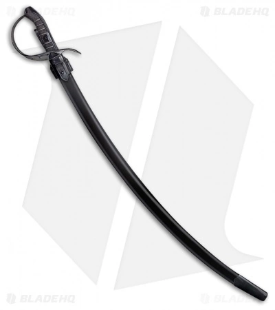 Cold Steel Lynn Thompson Saber W/ Leather Scabbard (32" Black) 88EBTS 4 Cold Steel Lynn Thompson Saber W/ Leather Scabbard (32" Black) 88EBTS - Image 2