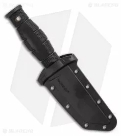 Cold Steel Mini Leatherneck Tanto Fixed Blade Knife (3.5" Satin) 39LSAA -Avokelavavat Sales Store Cold Steel Mini Leatherneck Tanto Fixed Blade Knife 3.5 Stonewash 39LSAA BHQ 121216 LS Sheath