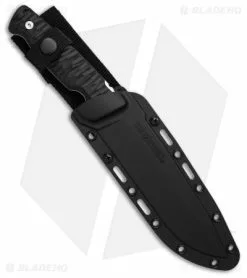 Cold Steel Razor Tek Fixed Blade Knife Black GFN (6.5" Satin) 8 Cold Steel Razor Tek Fixed Blade Knife Black GFN (6.5" Satin) -Avokelavavat Sales Store Cold Steel Razorback FB Knife Black GFN 6in Satin BHQ 139982 td sheath